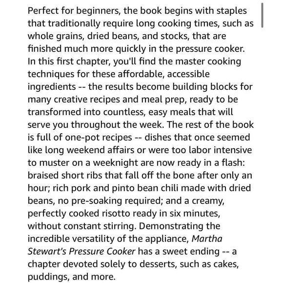 Martha Stewart's Pressure Cooker Multicooker Instant Pot Fabulous Recipes EUC - Picture 5 of 16